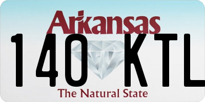 AR license plate 140KTL