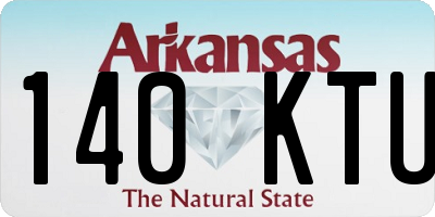 AR license plate 140KTU
