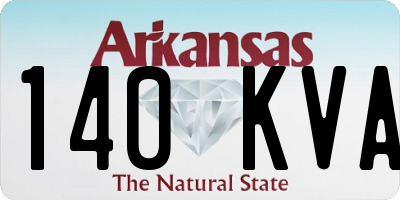 AR license plate 140KVA