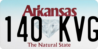 AR license plate 140KVG