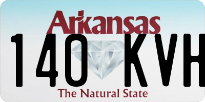 AR license plate 140KVH