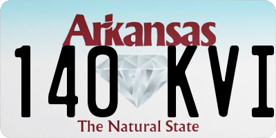 AR license plate 140KVI