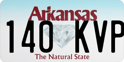 AR license plate 140KVP