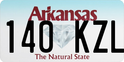 AR license plate 140KZL