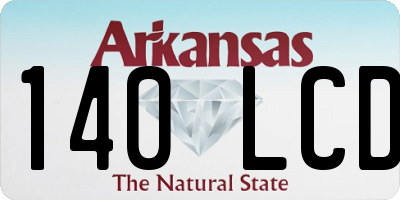 AR license plate 140LCD
