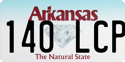 AR license plate 140LCP