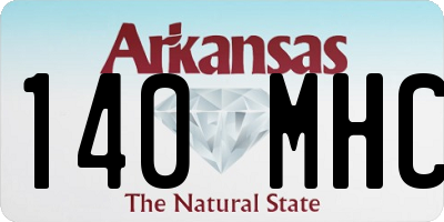 AR license plate 140MHC
