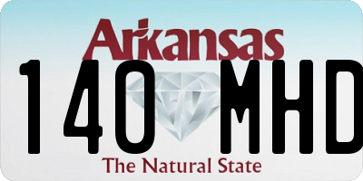 AR license plate 140MHD