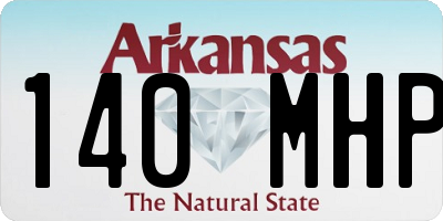 AR license plate 140MHP