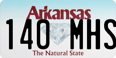 AR license plate 140MHS