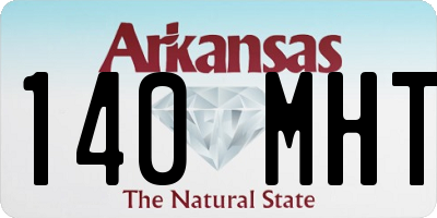 AR license plate 140MHT