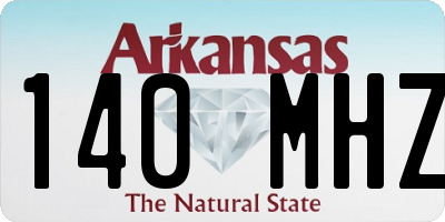 AR license plate 140MHZ