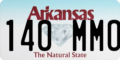 AR license plate 140MMO