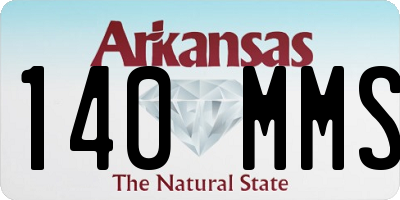 AR license plate 140MMS