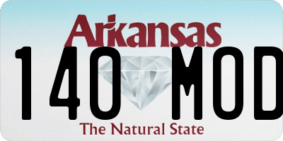 AR license plate 140MOD
