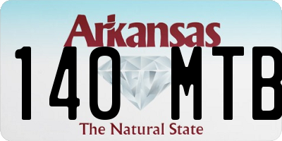 AR license plate 140MTB