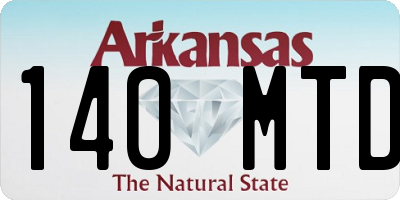 AR license plate 140MTD
