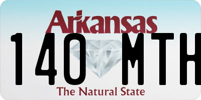 AR license plate 140MTH