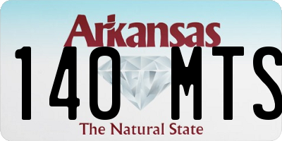 AR license plate 140MTS