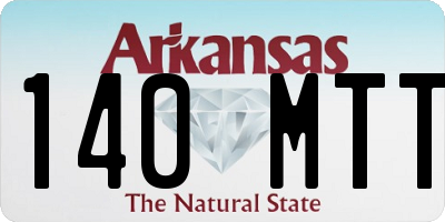 AR license plate 140MTT