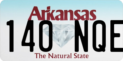 AR license plate 140NQE