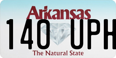 AR license plate 140UPH