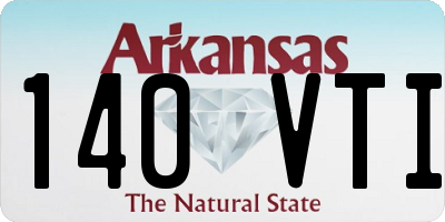 AR license plate 140VTI
