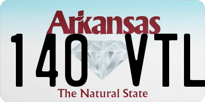 AR license plate 140VTL