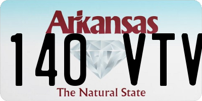 AR license plate 140VTV