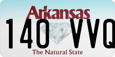 AR license plate 140VVQ