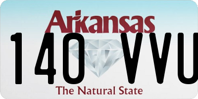 AR license plate 140VVU
