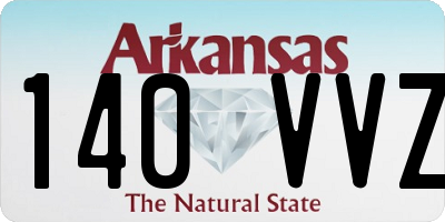 AR license plate 140VVZ