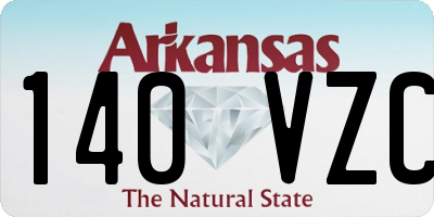 AR license plate 140VZC