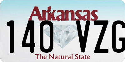 AR license plate 140VZG
