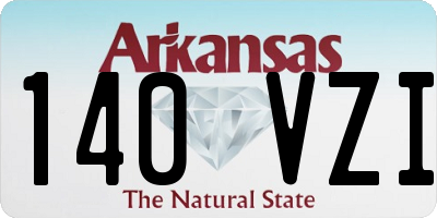 AR license plate 140VZI