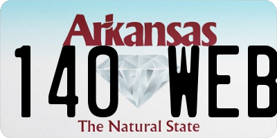 AR license plate 140WEB