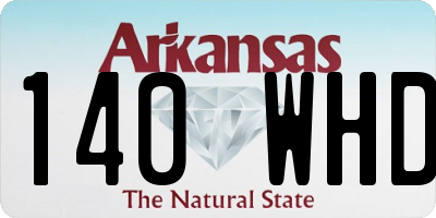 AR license plate 140WHD
