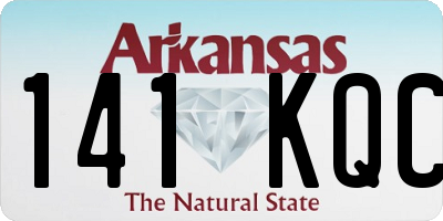AR license plate 141KQC