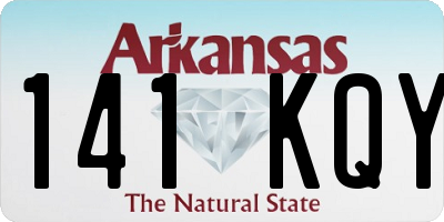 AR license plate 141KQY