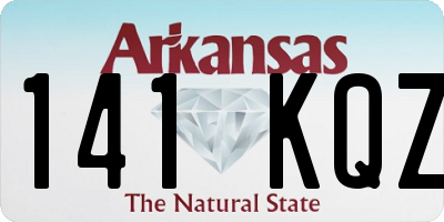 AR license plate 141KQZ
