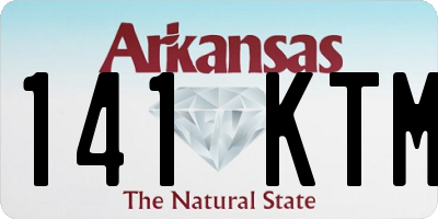 AR license plate 141KTM