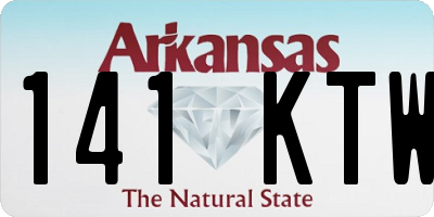 AR license plate 141KTW