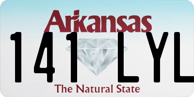 AR license plate 141LYL