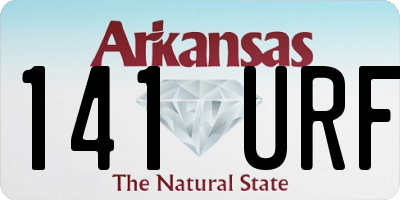 AR license plate 141URF