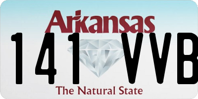 AR license plate 141VVB