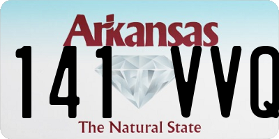 AR license plate 141VVQ