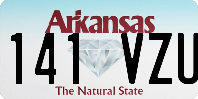 AR license plate 141VZU