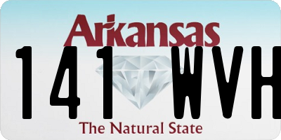 AR license plate 141WVH