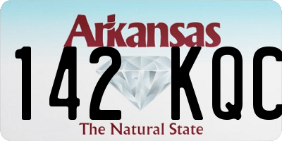 AR license plate 142KQC