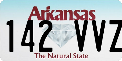 AR license plate 142VVZ